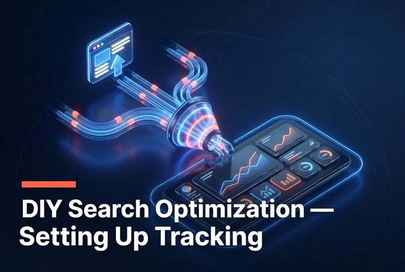 Search Optimization - Setting Up Tracking